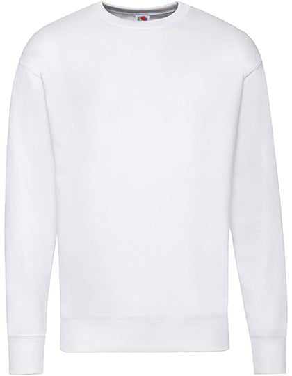 Lightweight Set-In Sweat in White, Größe XXL