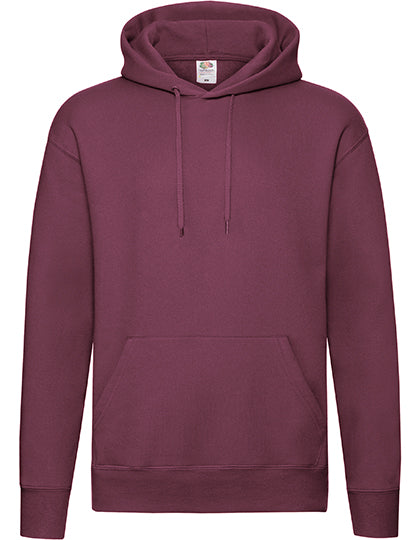 Premium Hooded Sweat in Burgundy, Größe XXL