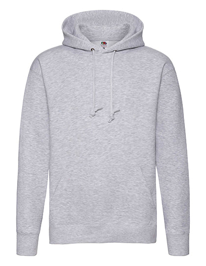 Premium Hooded Sweat in Heather Grey, Größe 4XL