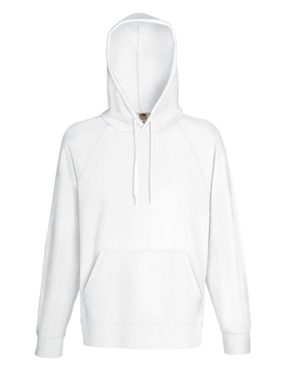 Lightweight Hooded Sweat in White, Größe XXL