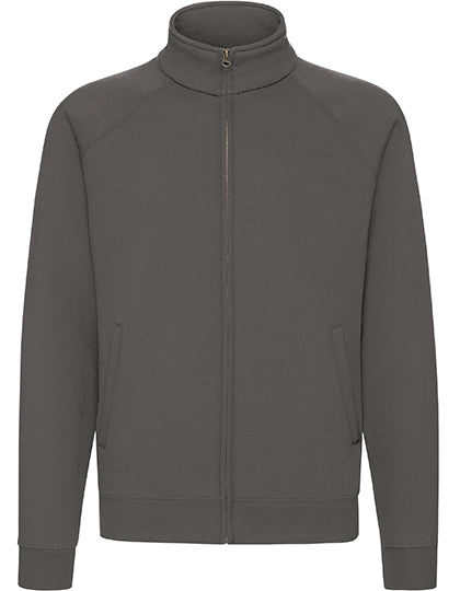 Premium Sweat Jacket in Light Graphite (Solid), Größe XXL