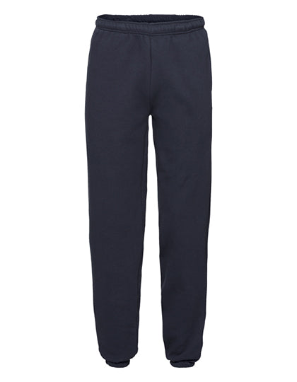 Premium Elasticated Cuff Jog Pants in Deep Navy, Größe 3XL