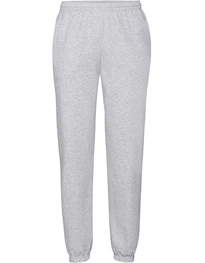 Classic Elasticated Cuff Jog Pants in Heather Grey, Größe XS