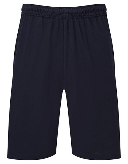Unisex Iconic 195 Jersey Shorts in Deep Navy, Größe XXL