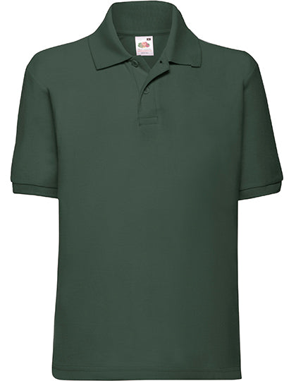 Kids´ 65/35 Polo in Bottle Green, Größe 164