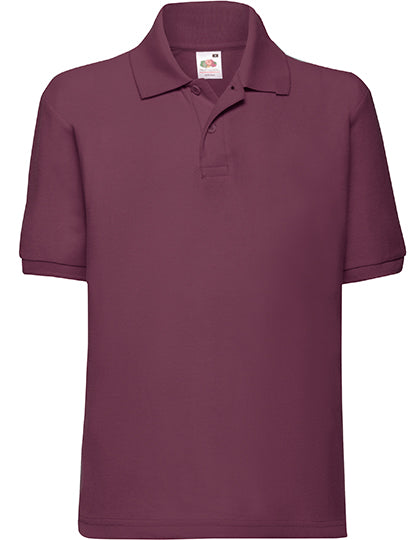 Kids´ 65/35 Polo in Burgundy, Größe 164