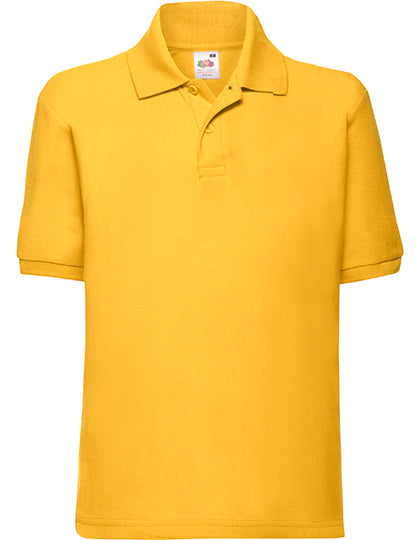 Kids´ 65/35 Polo in Sunflower, Größe 164
