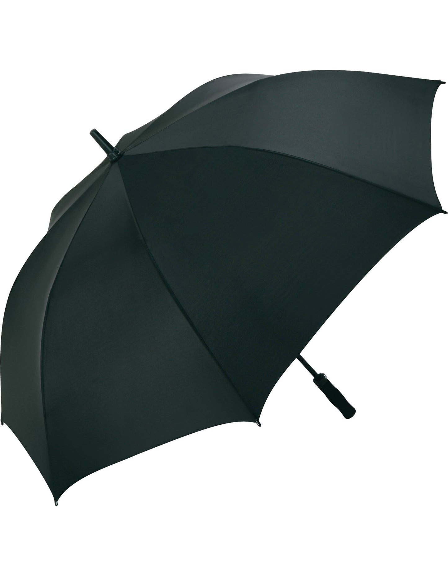AC-Golf-/Gästeschirm Fibermatic® XL in Black, Größe Ø 130 cm