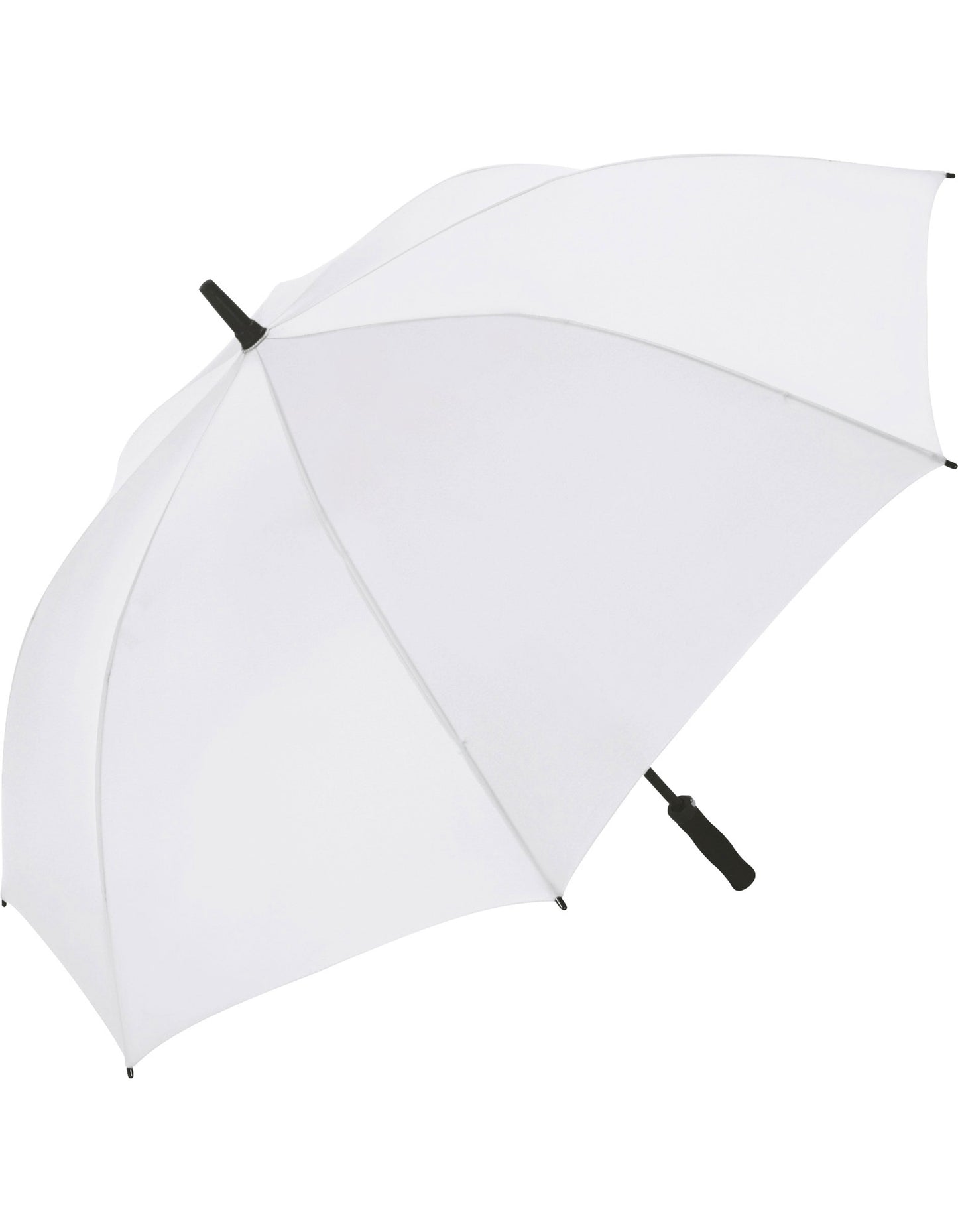 AC-Golf-/Gästeschirm Fibermatic® XL in White, Größe Ø 130 cm