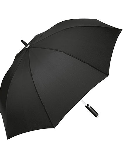 AC-Midsize-Stockschirm FARE® Whiteline in Black, Größe Ø 112 cm