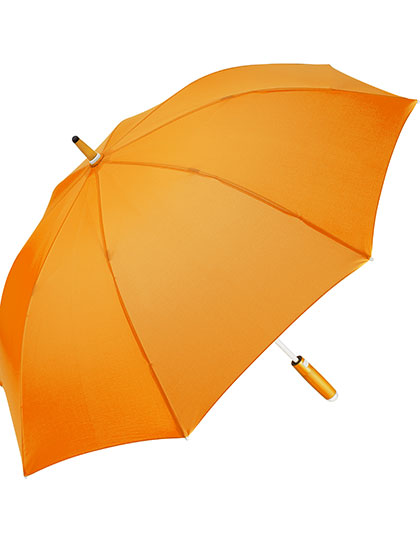AC-Midsize-Stockschirm FARE® Whiteline in Orange, Größe Ø 112 cm