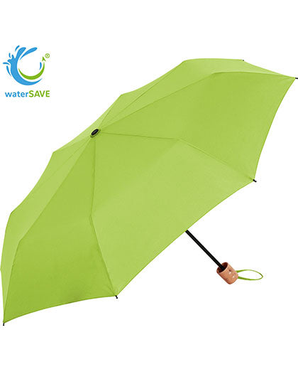 Mini-Taschenschirm ÖkoBrella, waterSAVE® in Lime, Größe Ø 98 cm