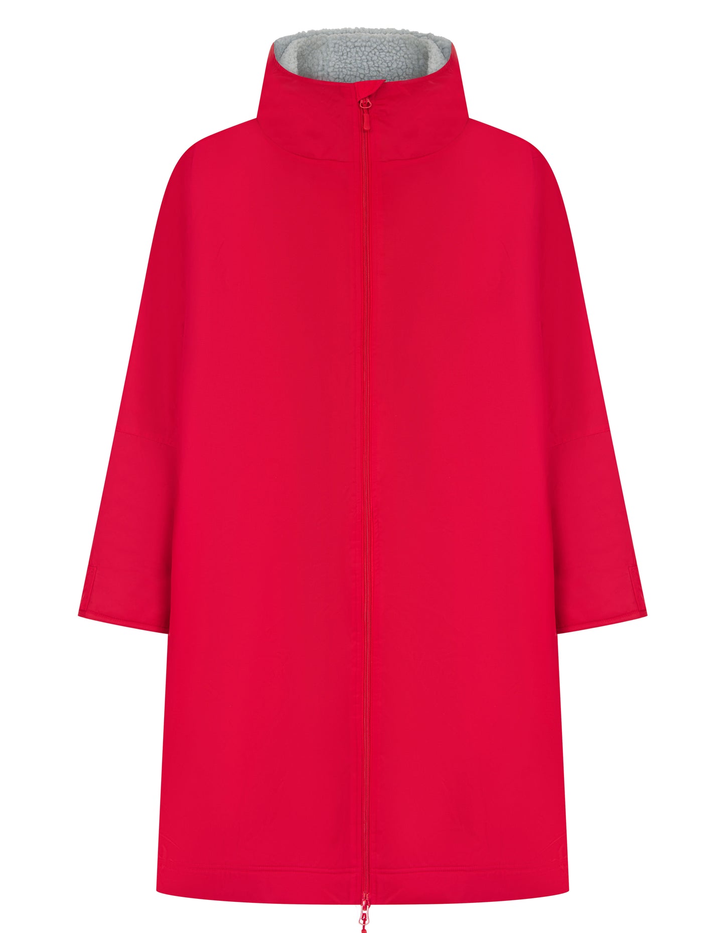 Adults All Weather Robe in Red, Größe One Size