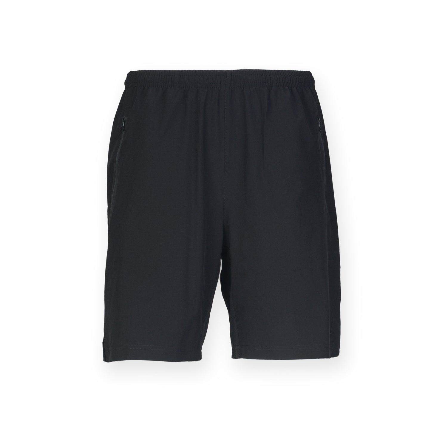 Adult's Stretch Sports Shorts in Black, Größe XXL