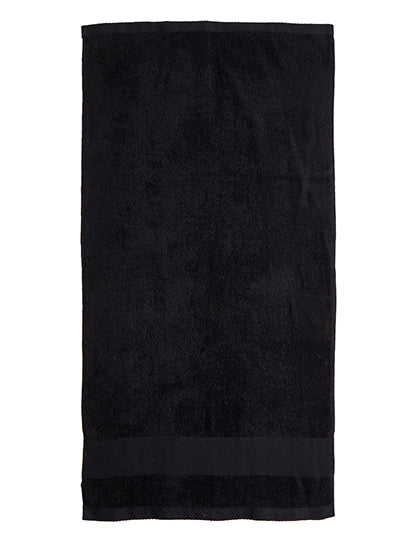 Organic Cozy Bath Sheet in Black, Größe 100 x 150 cm