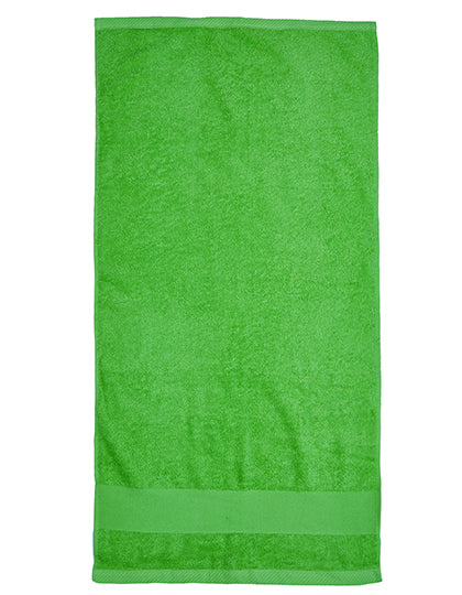 Organic Cozy Bath Sheet in Grass Green, Größe 100 x 150 cm