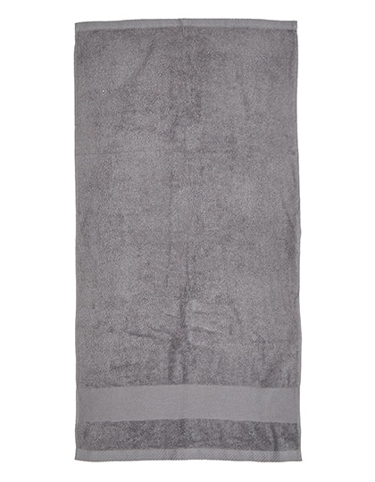 Organic Cozy Bath Sheet in Light Grey, Größe 100 x 150 cm