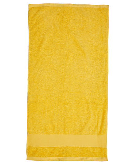 Organic Cozy Bath Sheet in Sunflower Yellow, Größe 100 x 150 cm