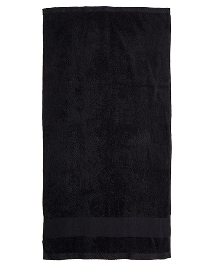 Organic Cozy Bath Towel in Black, Größe 70 x 140 cm