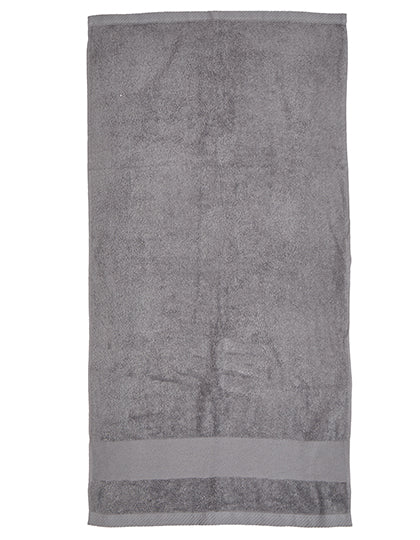 Organic Cozy Bath Towel in Light Grey, Größe 70 x 140 cm