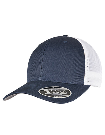 110 Mesh 2-Tone Cap in Navy, Größe One Size