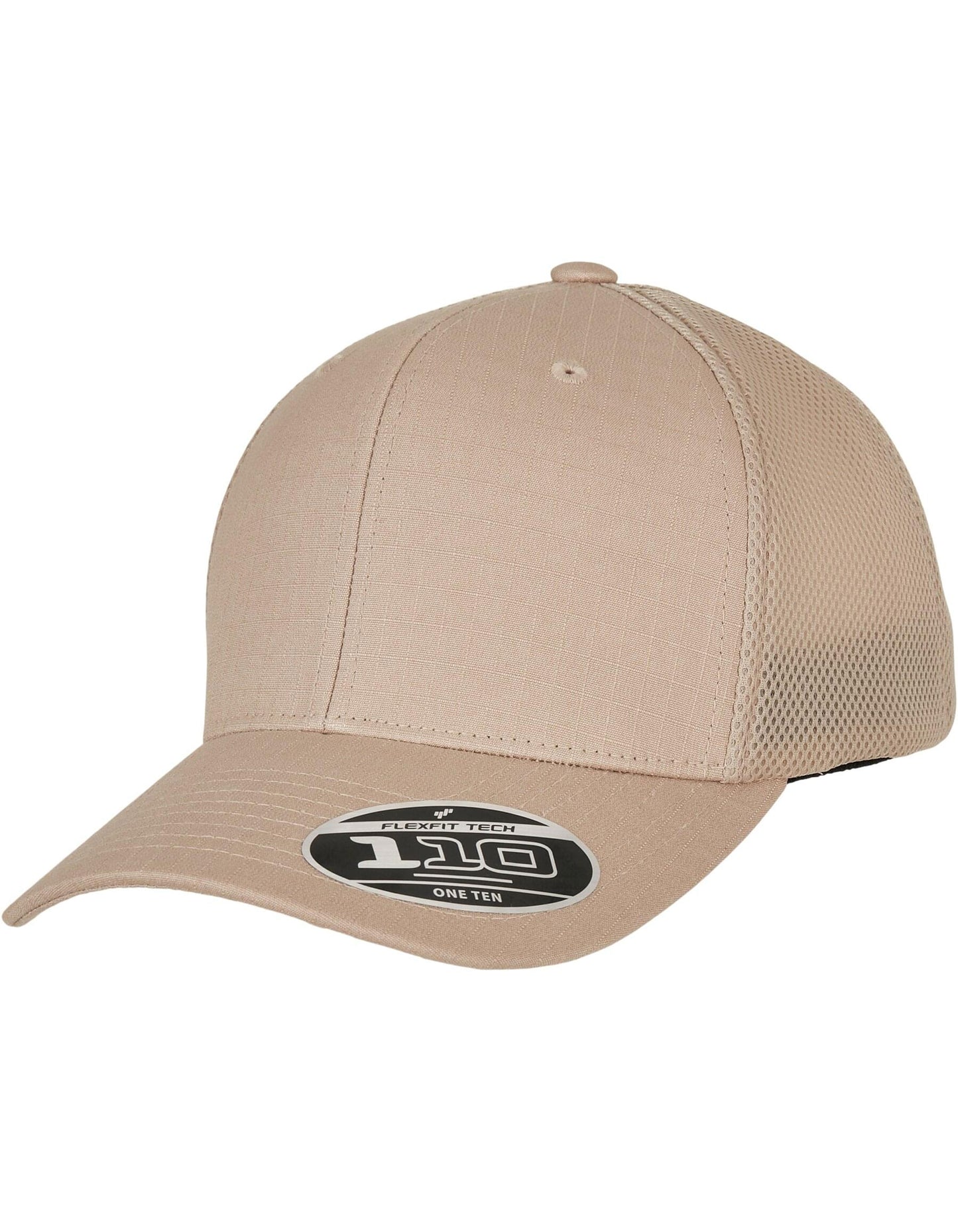 110 Ripstop Mesh Cap in Khaki, Größe One Size