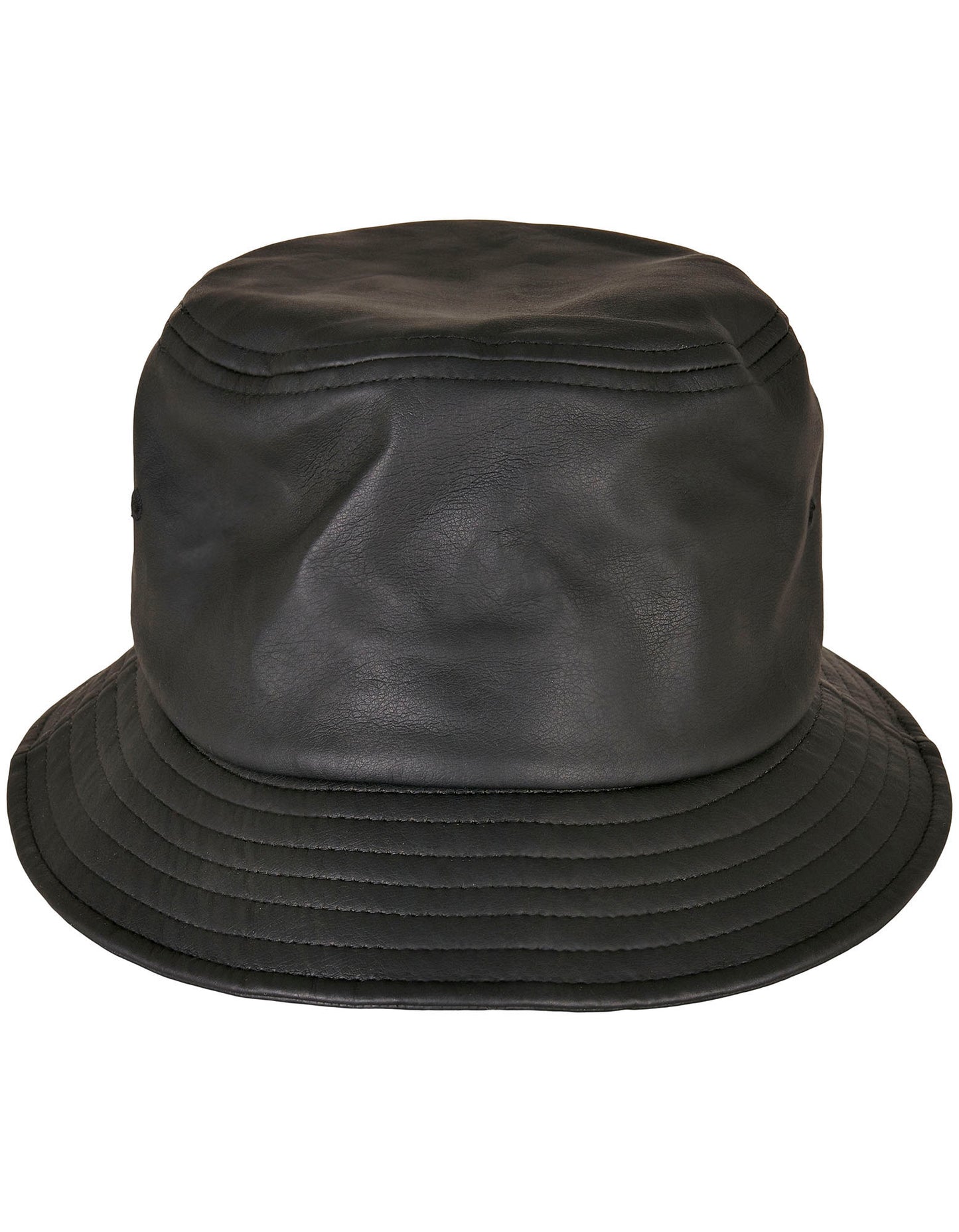 Imitation Leather Bucket Hat