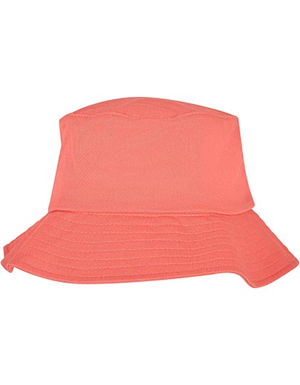 Flexfit Cotton Twill Bucket Hat in Spiced Coral, Größe One Size