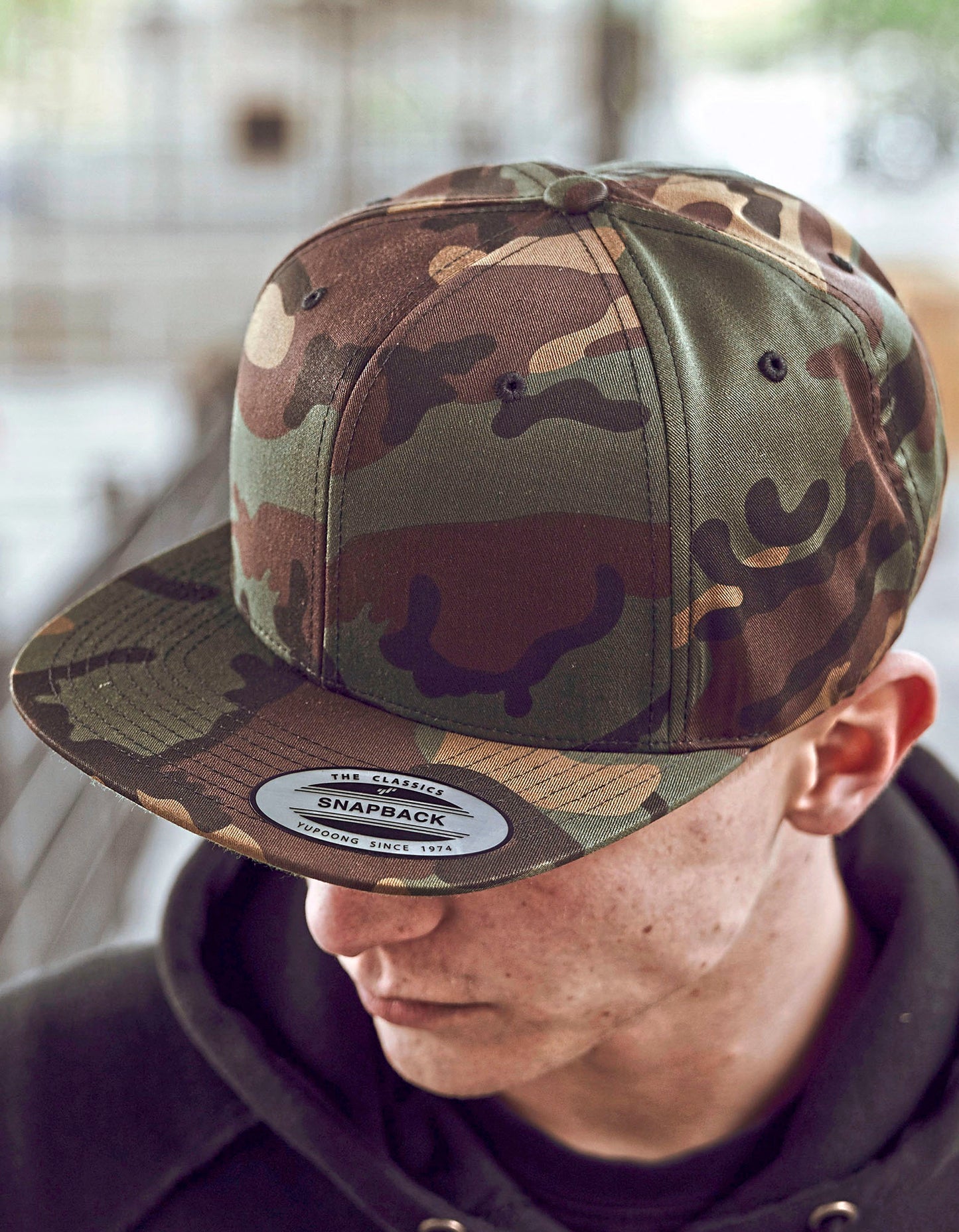 Camo Classic Snapback Cap