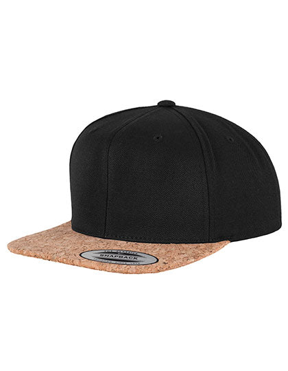 Cork Snapback in Black, Größe One Size