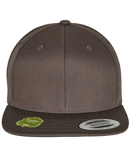 Organic Cotton Snapback in Dark Grey, Größe One Size