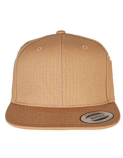 Pencil Holder Snapback Cap in Ocher, Größe One Size