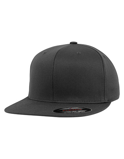 Flexfit Flat Visor in Dark Grey, Größe L/XL
