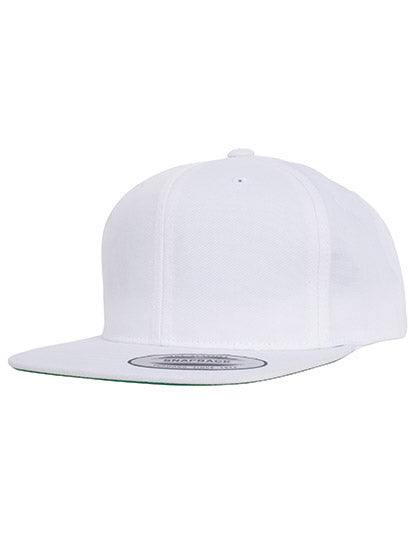 Pro-Style Twill Snapback Youth Cap in White, Größe B (6-14)