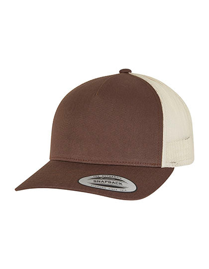 5-Panel Retro Trucker 2-Tone Cap in Mustang, Größe One Size