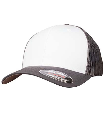 Flexfit Mesh Colored Front Cap in Dark Grey, Größe L/XL
