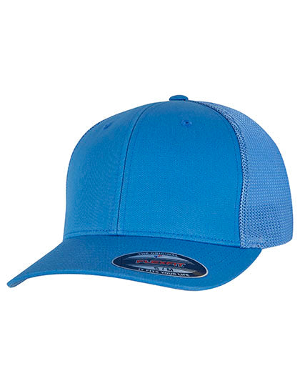 Flexfit Mesh Trucker Cap in Blue, Größe L/XL