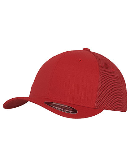 Flexfit Tactel Mesh Cap in Red, Größe L/XL