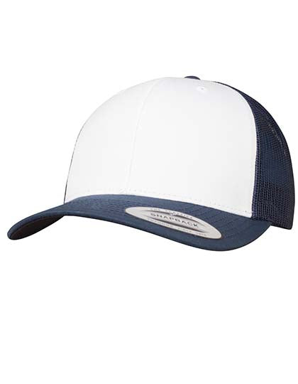 Retro Trucker Colored Front in Navy, Größe One Size