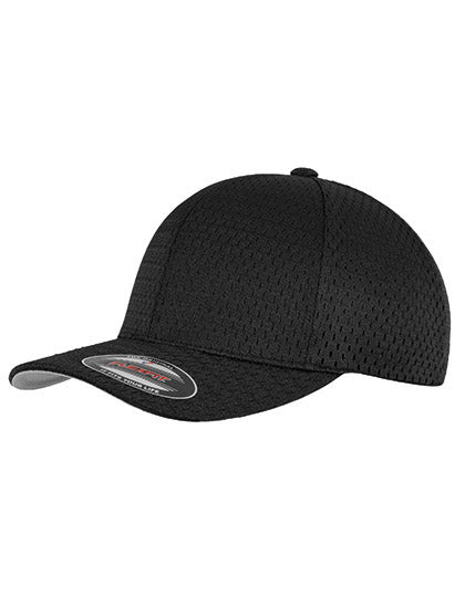 Flexfit Athletic Mesh Cap in Black, Größe One Size
