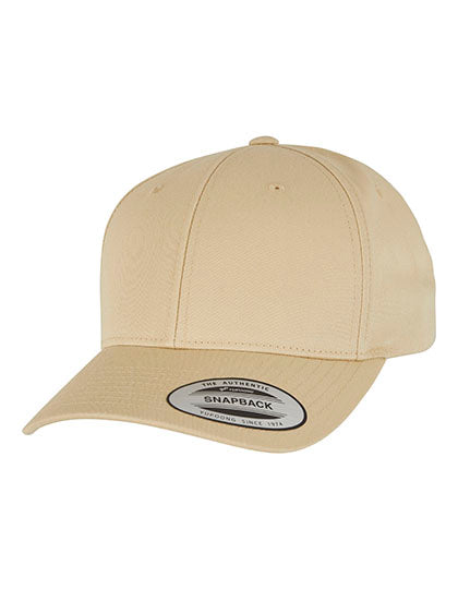 Curved Classic Snapback in Gold, Größe One Size