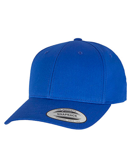 Curved Classic Snapback in Royal, Größe One Size