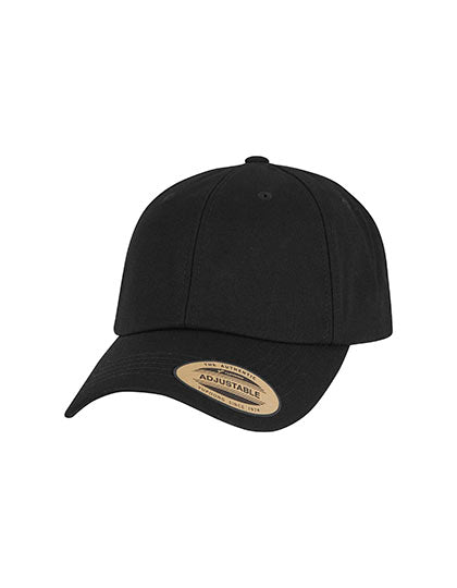 Low Profile Cap with Elastic Snip in Black, Größe One Size