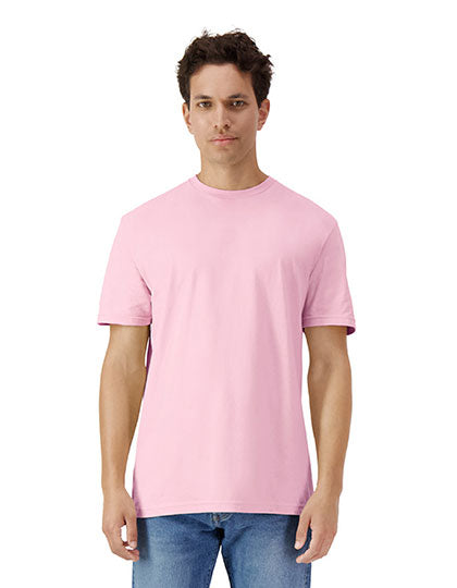 Light Cotton Adult T-Shirt in Light Pink, Größe 3XL