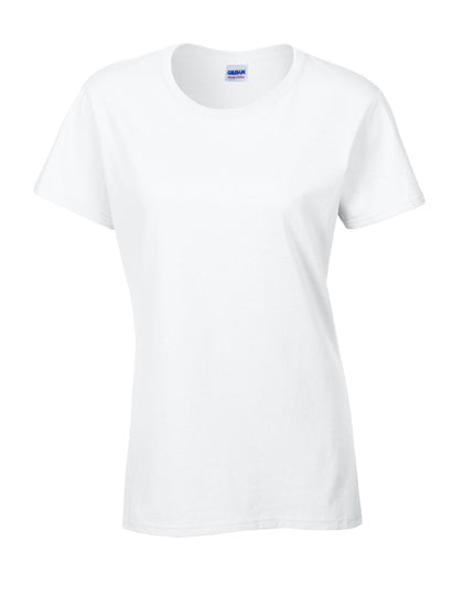 Heavy Cotton™ Women´s T-Shirt in White, Größe 3XL