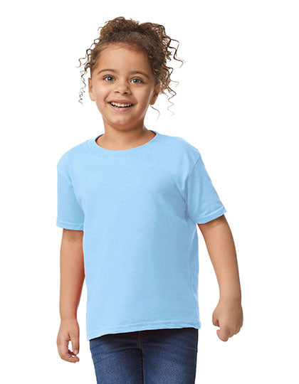 Heavy Cotton™ Toddler T-Shirt in Light Blue, Größe 116/128 (6T)