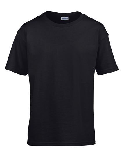 Softstyle® Youth T-Shirt in Black, Größe XL (164/174)