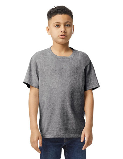 Softstyle® Youth T-Shirt in Graphite Heather, Größe XL (164/174)