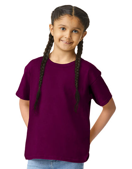 Softstyle® Youth T-Shirt in Maroon, Größe XL (164/174)
