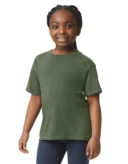 Softstyle® Youth T-Shirt in Military Green, Größe XL (164/174)